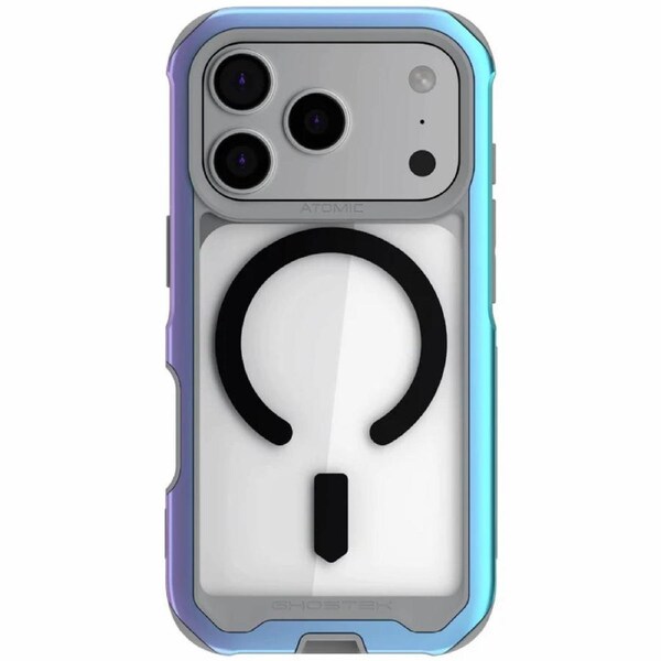 Ghostek iPhone 17 Pro Atomic Slim Case MagSafe Compatible Non Slip Grip Protection Prismatic
