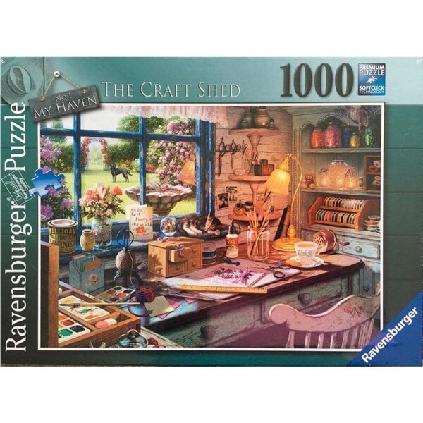 My Haven 1 - The Craft Shed (1000pc) Ravensburger