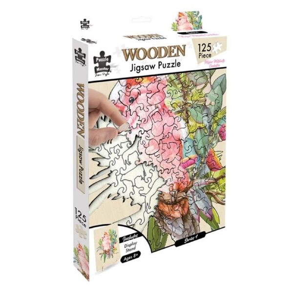 Major Mitchells Cockatoo Wooden Jigsaw (125pc)