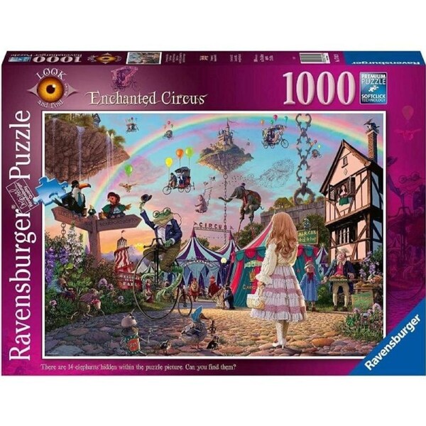 Look & Find No 2, Enchanted Circus (1000pc) Ravensburger