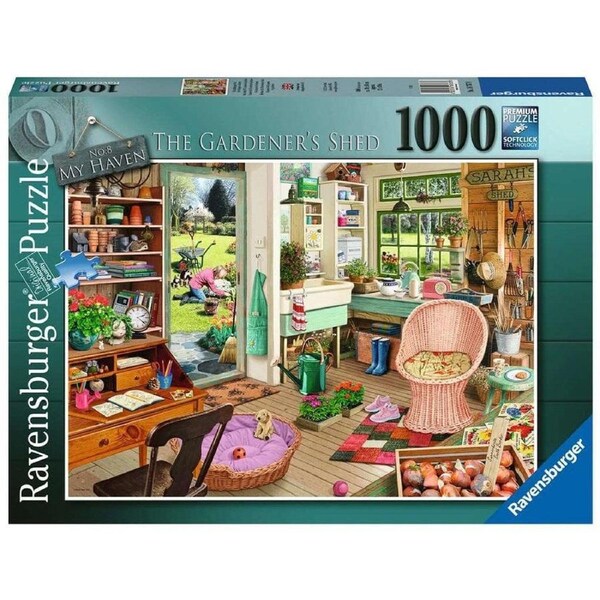 My Haven 8 - The Gardeners Shed (1000pc) Ravensburger