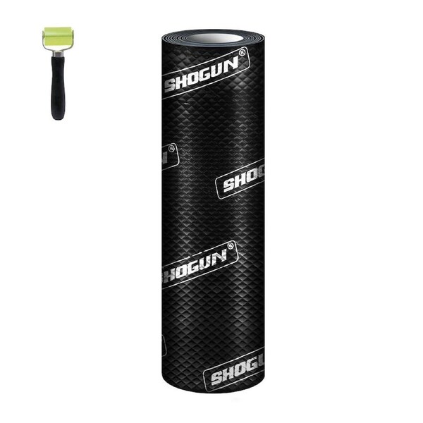 Butyl Sound Deadener Car Deadening Mat Audio Noise Insulation Automotive Shock Proofing Shield Vehicle Vibration Dampening Rubber 2.7mm 2 SQM 50x400cm