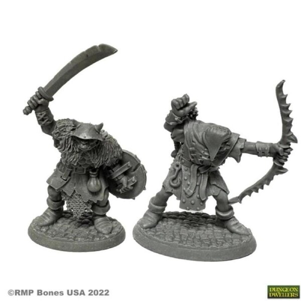 Reaper Miniatures - Orc of the Ragged Wound Warriors (2)
