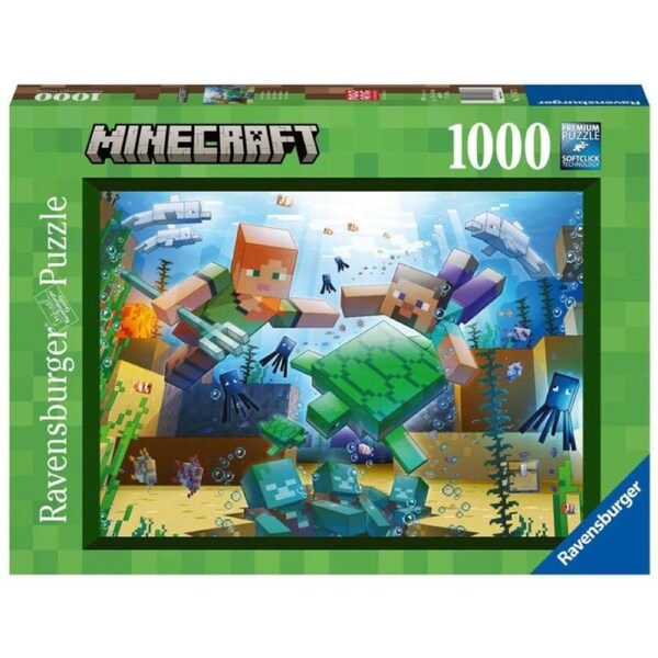 Minecraft Mosaic (1000pc) Ravensburger