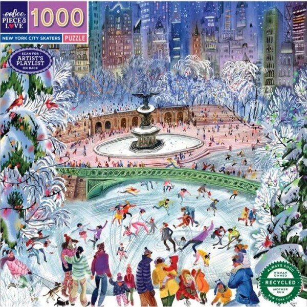 New York City Skaters (1000pc) Eeboo