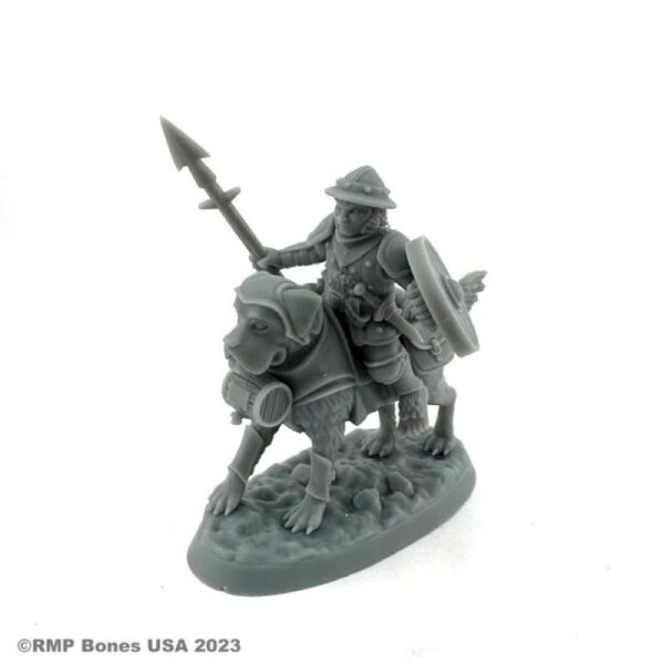 Reaper Miniatures - Male Halfling Dog Rider | Woolworths