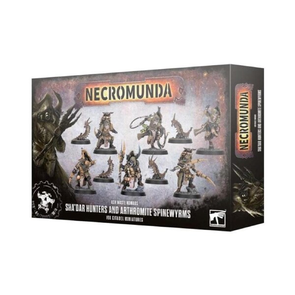 Necromunda - Ash Waste Nomads - Sha'Dar Hunters & Arthromite Spinewyrms