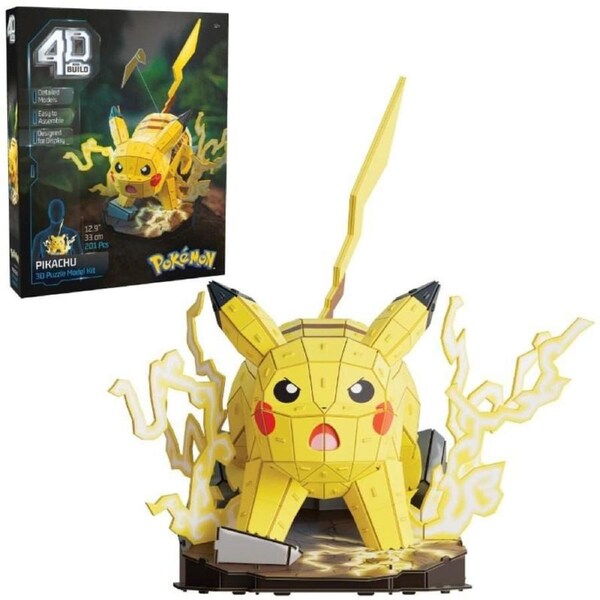 4D Build Pokemon - Pikachu
