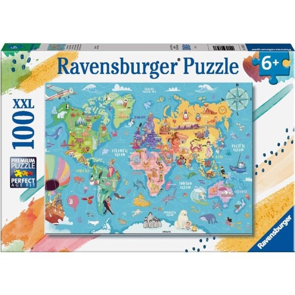 Map of the World (100pc) Ravensburger