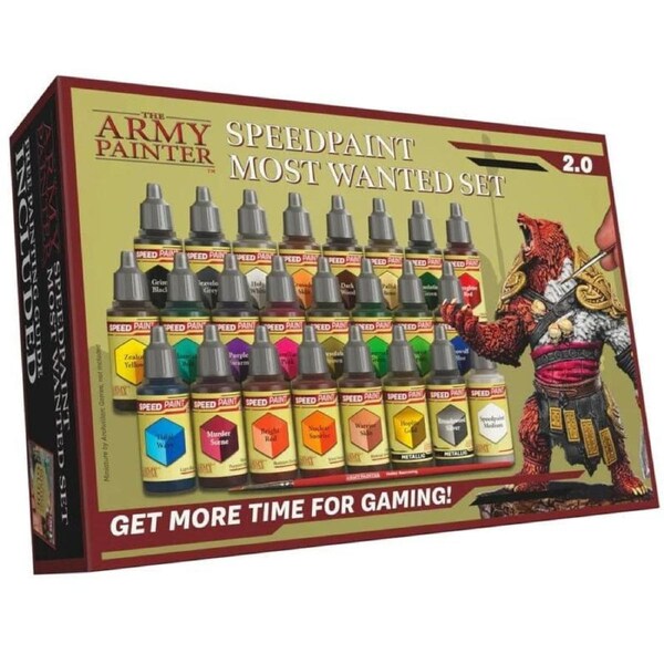 Army Painter Warpaints - Speedpaint Most Wanted Set 2.0