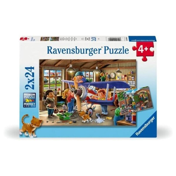 Planes & Trains (2x12pc) Ravensburger