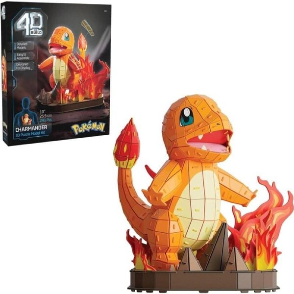 4D Build Pokemon - Charmander