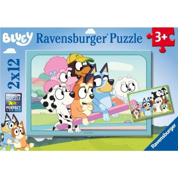 Fun with Bluey (2x12pc) Ravensburger
