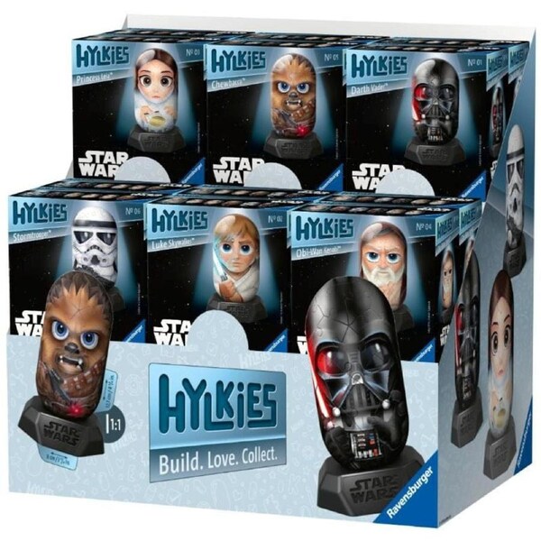 3D Hylkies Star Wars CDU12 (54pc) Ravensburger