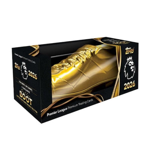 Topps Premier League 2026 Boot Tin