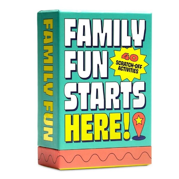 Family Fun Starts Here Card Game