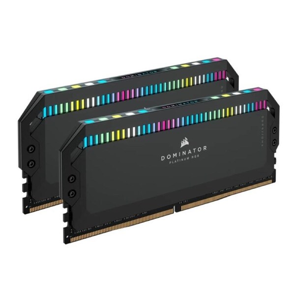 Corsair DOMINATOR(R) Platinum RGB 64GB (4x16GB) DDR5 UDIMM 6600Mhz C32 1.1V Black