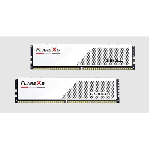 G.SKILL F5-6000J2836G16GX2-FX5W 32GB (2 x 16GB)/ DDR5 6000 MT/s/ Timings 28-36-36-96/ Voltage 1.40 V/ EXPO/ Flare X5