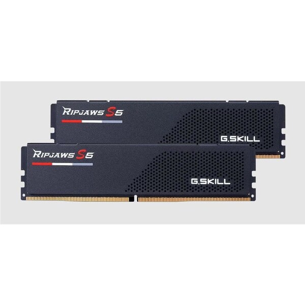 G.SKILL F5-6000J3636F16GX2-RS5K 32GB (2 x 16GB)/ DDR5 6000 MT/s/ Timings 36-36-36-96/ Voltage 1.35 V/ Ripjaws S5/ XMP 3.0/EXPO