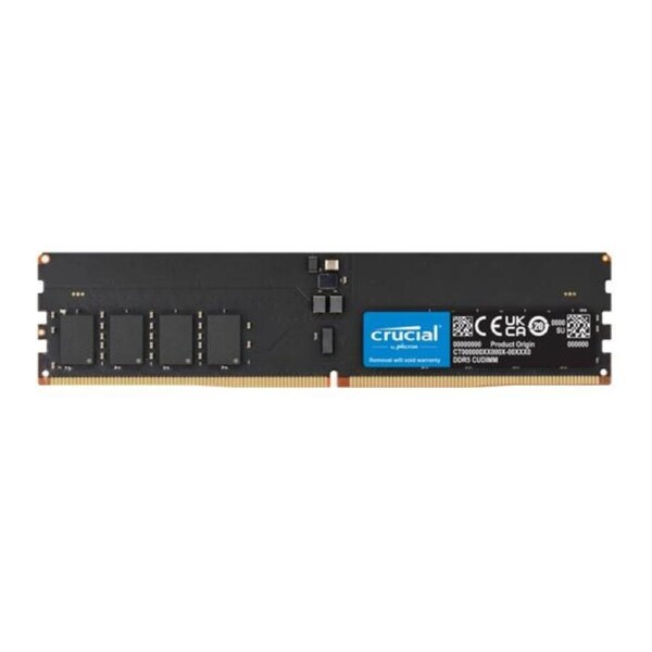 Crucial 16GB (1x16GB) DDR5 CUDIMM 6400MHZ CL52 Desktop PC Memory for Intel Core Ultra Processors AI PC