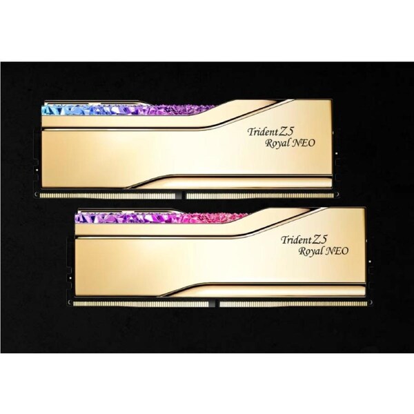 G.SKILL F5-6000J2636H16GX2-TR5NG 32GB (2 x 16GB)/AMD EXPO/DDR5 6000 MT/s/ Timings 26-36-36-96 Voltage 1.45 V EXPO TZ5 Royal Neo G