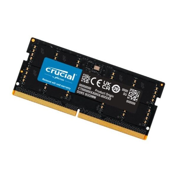 Crucial 48GB (1x48GB) DDR5 SODIMM 5600MHz CL46 Notebook Laptop Memory