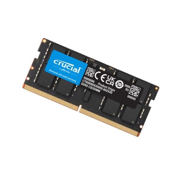 Crucial 32GB (1x32GB) DDR5 CSODIMM 6400MHz C52 1.1V Notebook Laptop Memory for Intel Core Ultra Processors AI PC