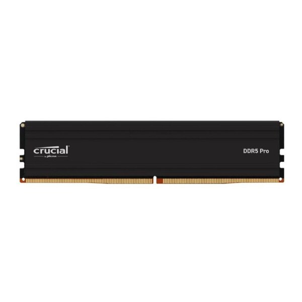 Crucial Pro 32GB (1x32GB) DDR5 UDIMM 5600MHz CL46 Black Heat Spreader Support