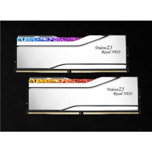 G.SKILL F5-6000J2636H16GX2-TR5NS 32GB (2 x 16GB)/AMD EXPO/ DDR5 6000TM/s/Timings 26-36-36-96/ Voltage1.45V/EXPO TZ5 Royal Neo S