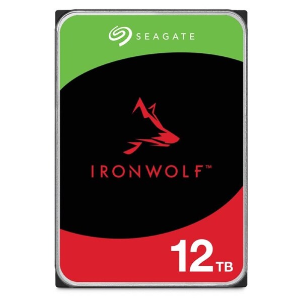 Seagate 12TB 3.5' IronWolf SATA3 NAS 24x7 7200RPM Performance HDD (ST12000VN0008) 3 Years Warranty