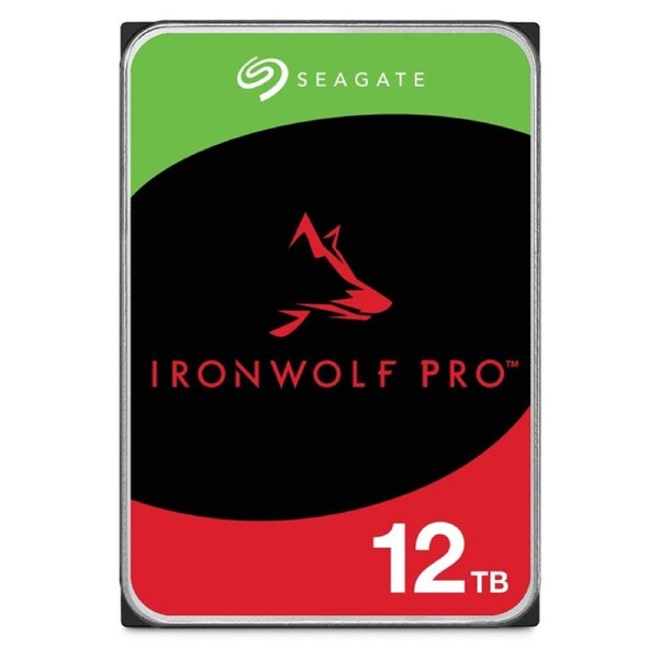 Seagate 12TB 3.5' IronWolf PRO SATA 6Gb/s 7200RPM 256MB Cache HDD. 5 Years Warranty