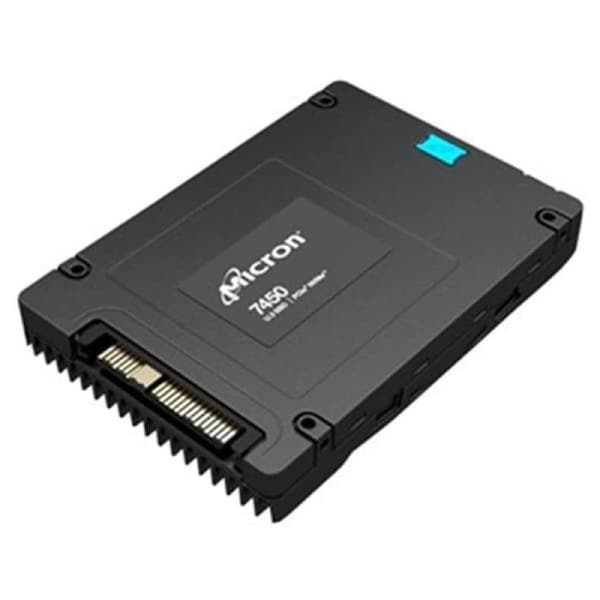 Micron 7450 Pro 7.68TB Gen4 NVMe Enterprise SSD U.3 6800/5600 MB/s R/W 1000K/180K IOPS 25700TBW 1DWPD 2M hrs MTBF Server Data Centre 5yrs