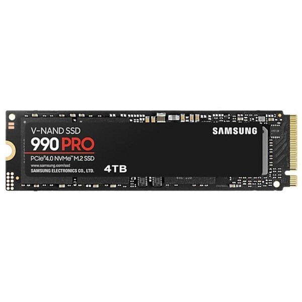 Samsung 990 Pro 4TB Gen4 NVMe SSD 7450MB/s 6900MB/s R/W 1600K/1550K IOPS