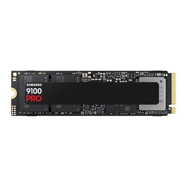 Samsung 9100 PRO 2TB PCIe Gen5 NVMe SSD 14700MB/s 13400MB/s R/W 1850K/2600K IOPS 1200TBW 1.5M hrs V-NAND TLC AES 256-bit Encryption 5yr wty