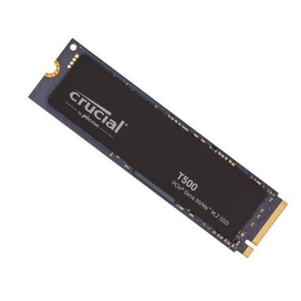 Crucial T500 4TB Gen4 NVMe SSD - 7000/6900 MB/s R/W 2400TBW 1440K IOPs 1.5M hrs MTTF Acronis True Image Adobe Creative Cloud for PS5 ~MZ-V8P4T0BW