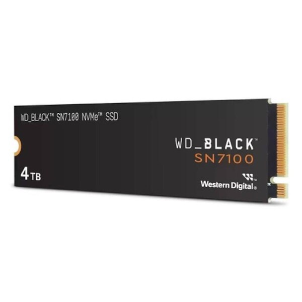 Western Digital WD BLACK SN7100 NVMe - 4TB SSD - 7250MB/s 6900MB/s R/W