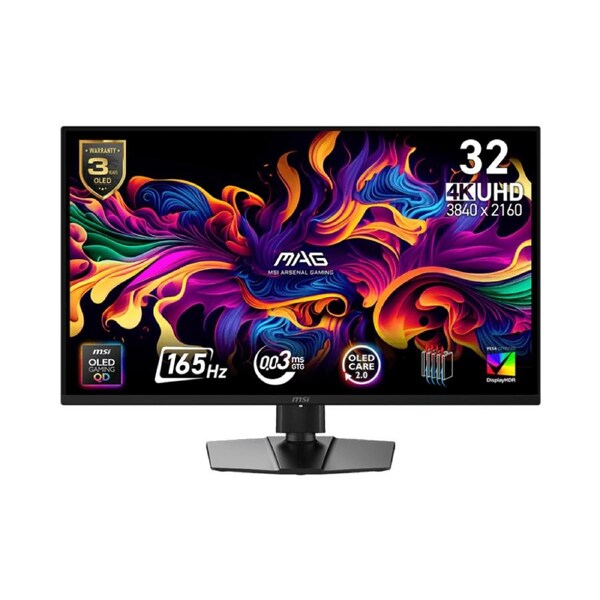 32" MSI MAG 322UP QD-OLED E16 (4K UHD) GAMING MONITOR