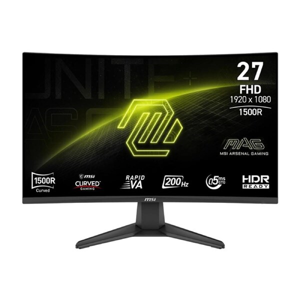 27" MSI MAG 276CF E20 (FHD) GAMING MONITOR