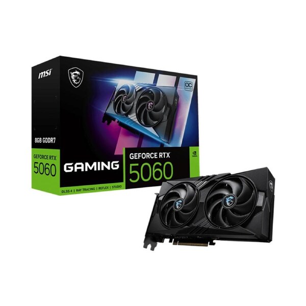 8GB MSI RTX 5060 GAMING OC GPU