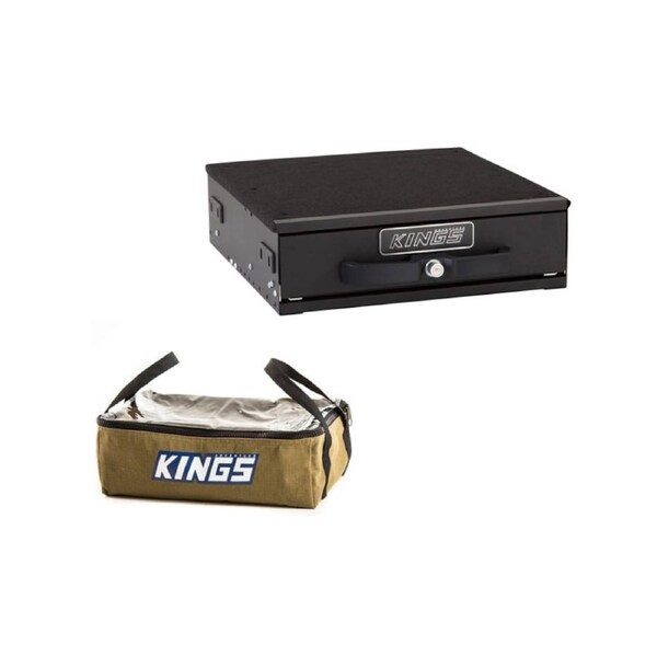 Kings 500mm Slim Drawer-Modular-Heavy Frame -Lockable latch+Clear Top Canvas Bag