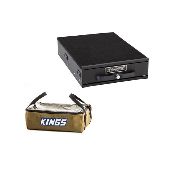 Kings 700mm Slim Drawer -Modular-Heavy Frame -Lockable latch+ Clear Top Bag