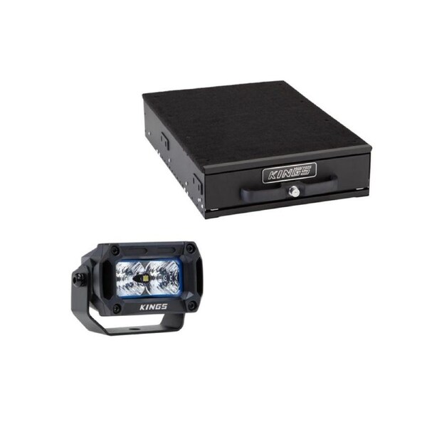 Kings 700mm Slim Drawer -Modular-Heavy Frame -Lockable latch+ 3.3" Work light