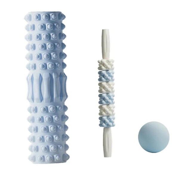 3-in-1 Massage Set Ball, Roller & Foam Muscle Massager