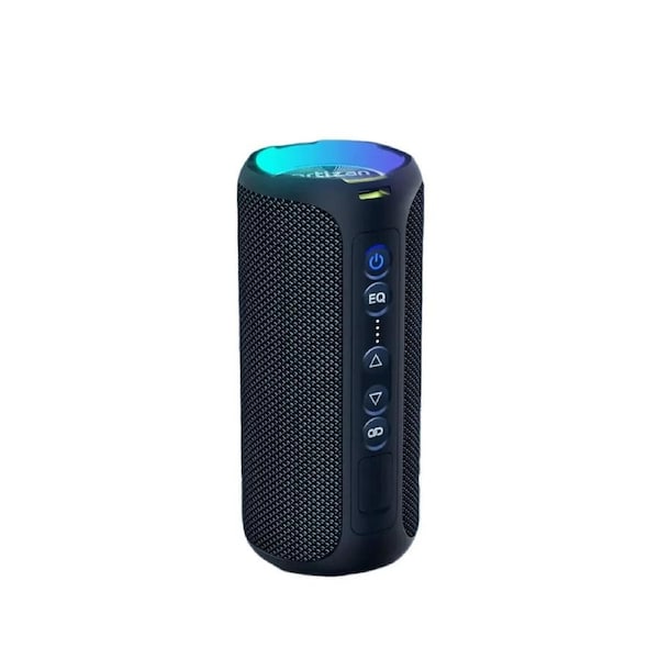 40W Waterproof Bluetooth Speaker With Led Light (Black)