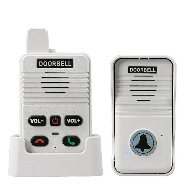 Wireless Voice Duplex Intercom Doorbell (200M Range)