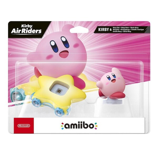 Nintendo Kirby and Warp Star Amiibo (Kirby Air Riders)