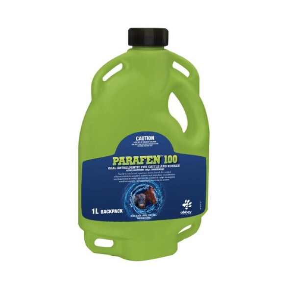 Parafen Fenbendazole 100 Cattle & Horse Drench 1L