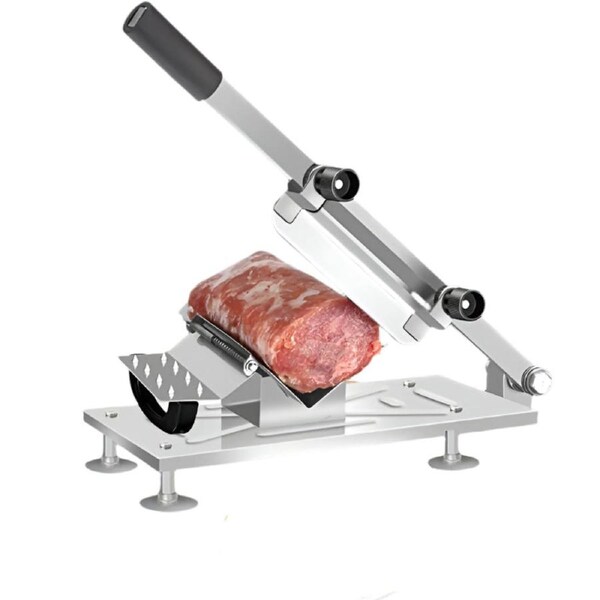 Adjustable Meat, Fruit & Vegetable Slicer With Stainless Steel Blades