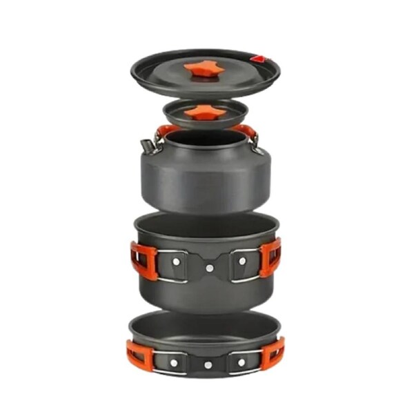 Ultra-Light Aluminum Camping Cookware Set