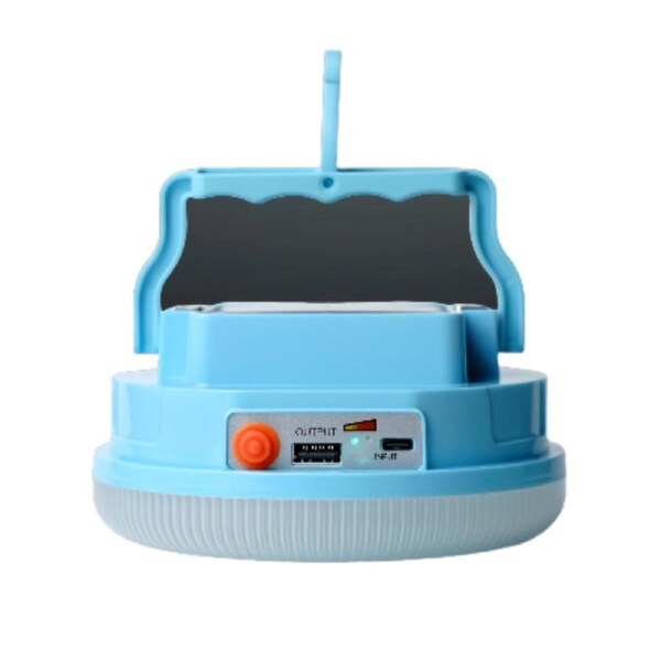 Solar LED Camping Light with Magnetic Base